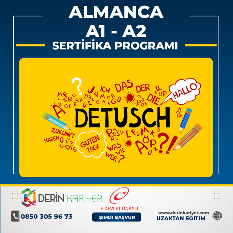 Almanca A1-A2 Sertifika Programı - Derinkariyer.com - Derinkariyer.com