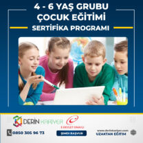 4-6 Yaş Grup Çocuk Eğitimi Sertifika Programı