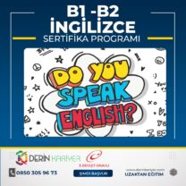 A1 A2 B1 B2 C1 C2 İngilizce Eğitim Sertifika Programı(Adet Fiyatı)