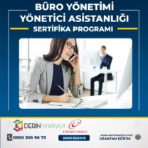 Büro Yönetimi Yöneticiliği Eğitimi Sertifika Programı